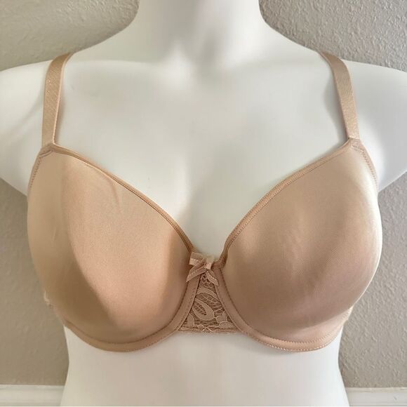 Wacoal all dressed up t-shirt bra in nude Sz 38DD - Picture 1 of 5